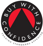 Buywith confidence transparent